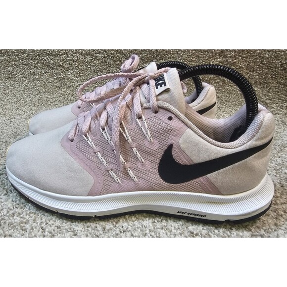 Nike Run Swift Womens 8 Shoes Pink Lace Up Low Sneakers Running Training - Picture 5 of 15
